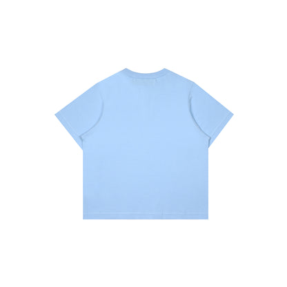 DOLPHIN BABY TEE BABY BLUE