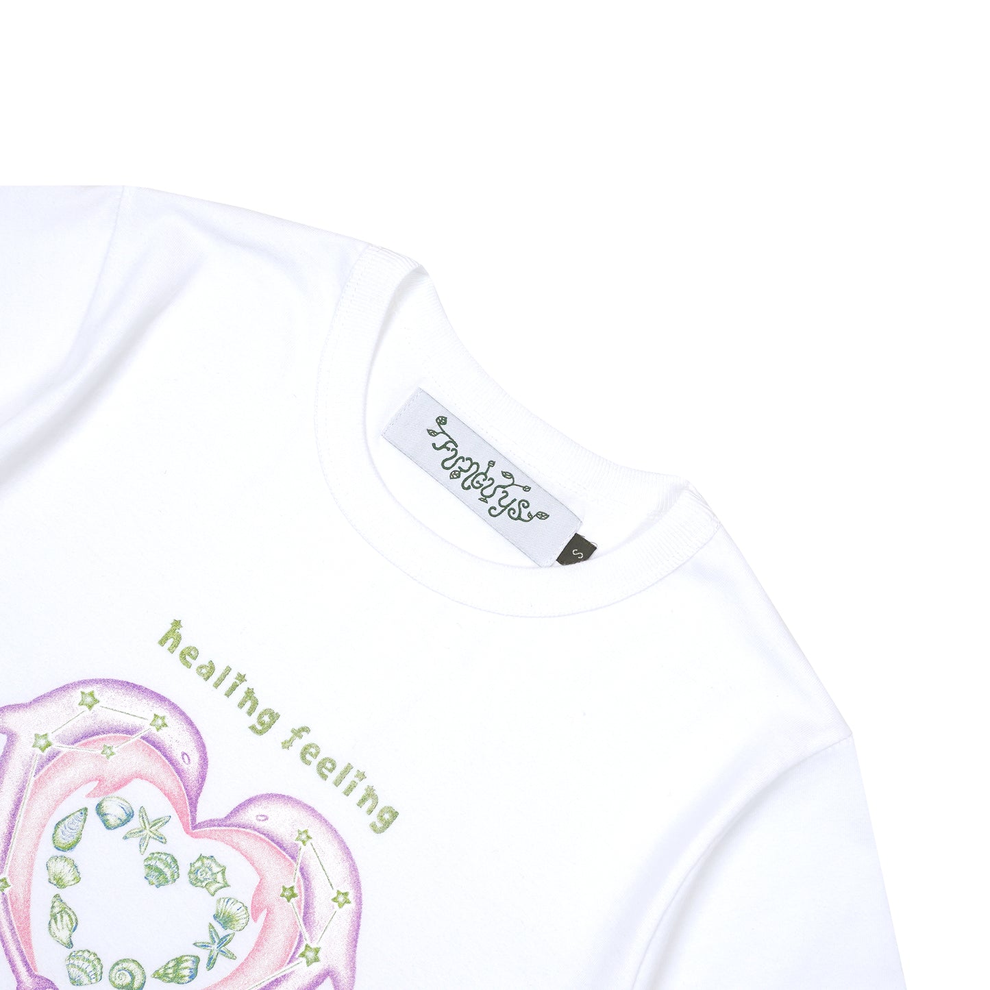 DOLPHIN BABY TEE WHITE