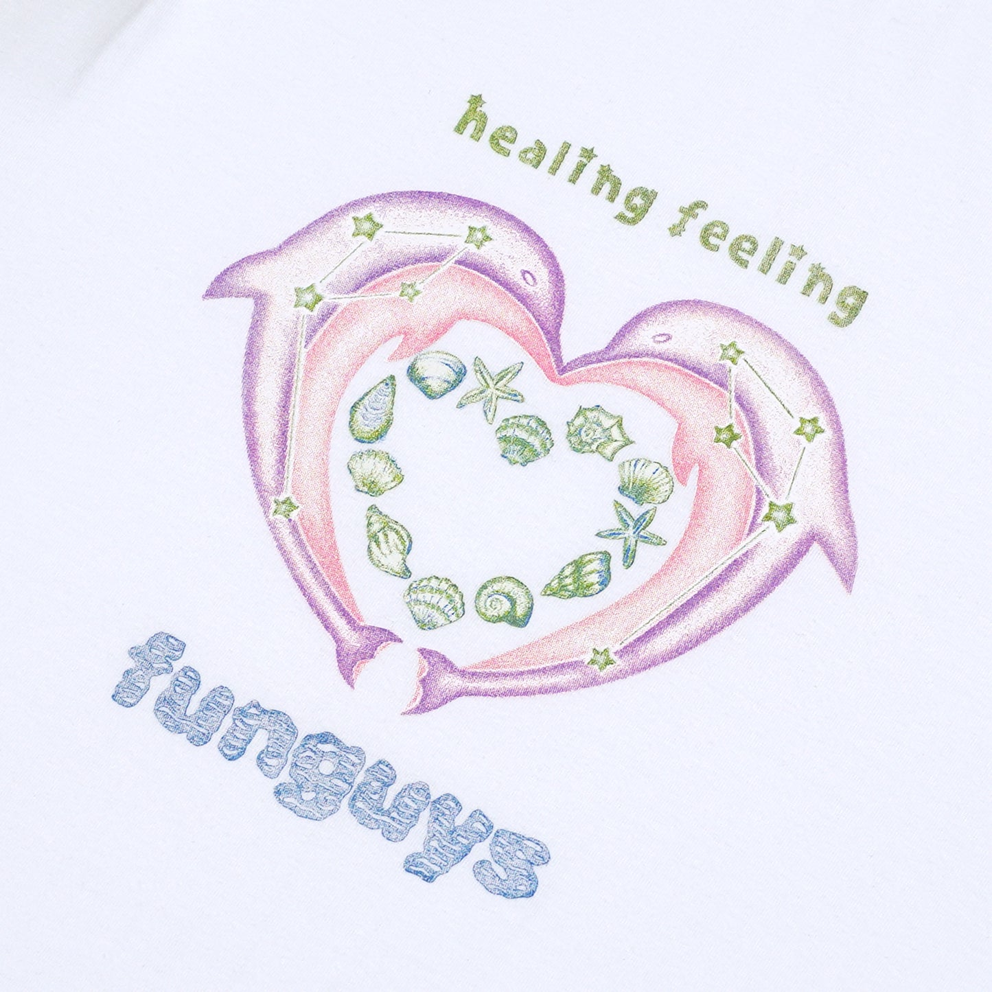 DOLPHIN BABY TEE WHITE