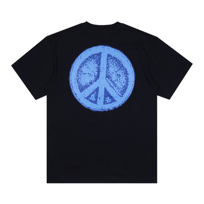 ECSTATIC PEACE TEE BLACK