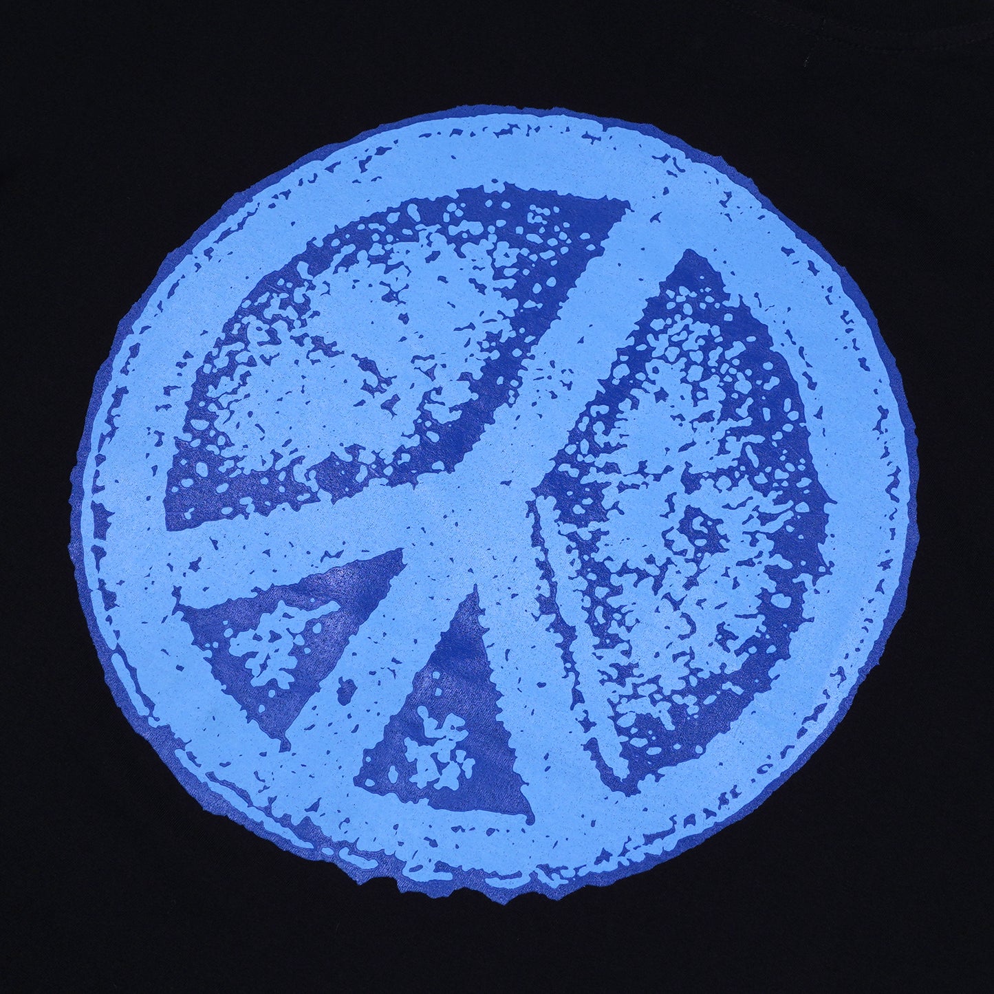 ECSTATIC PEACE TEE BLACK