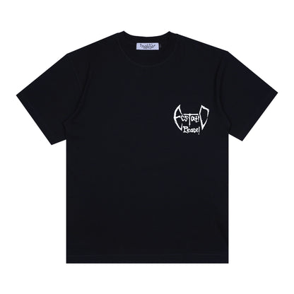 ECSTATIC PEACE TEE BLACK