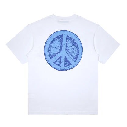 ECSTATIC PEACE TEE WHITE