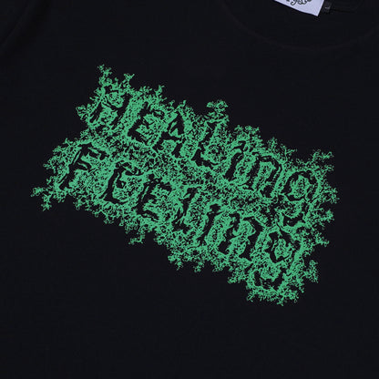HEALING FEELING TEE BLACK