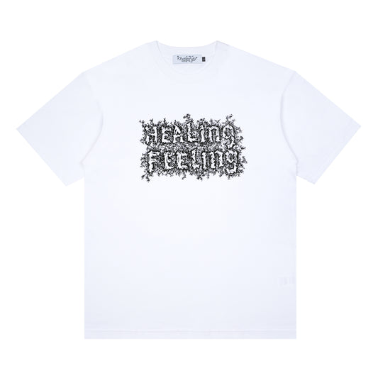 HEALING FEELING TEE WHITE