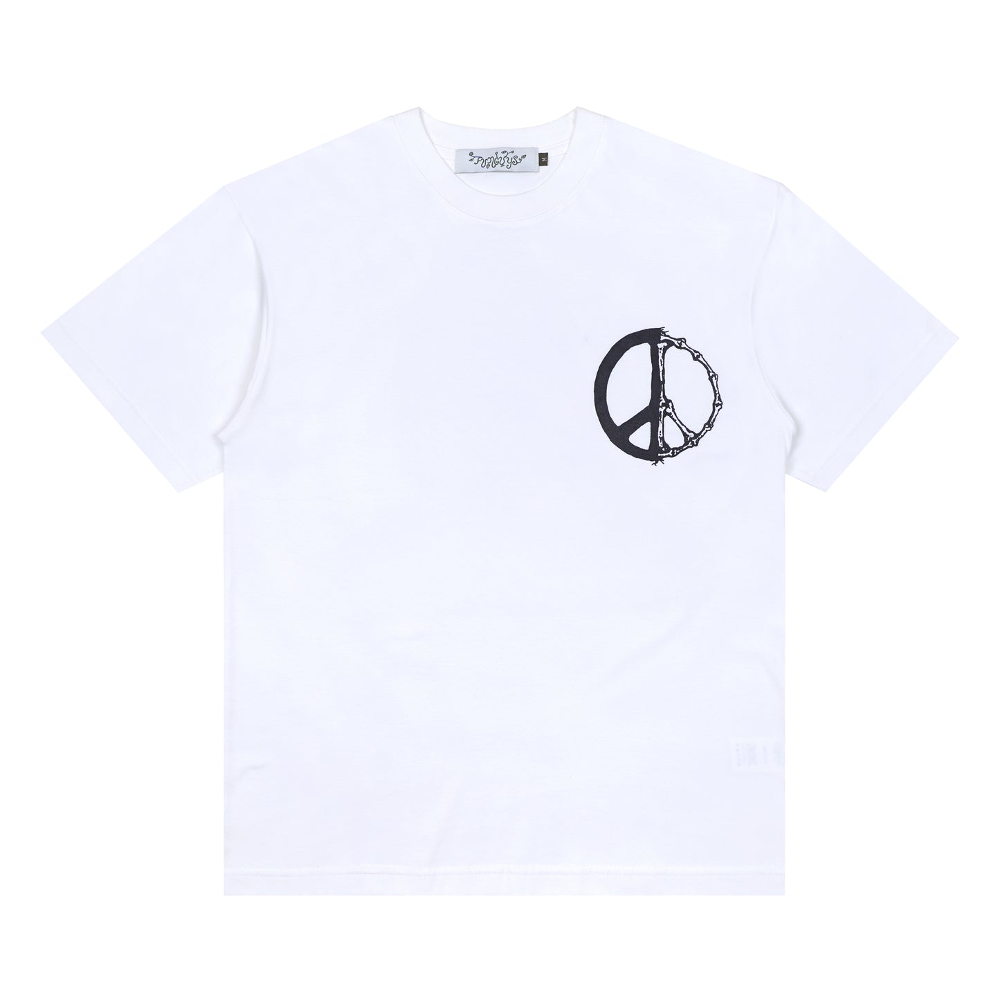 PEACE WITHIN TEE WHITE