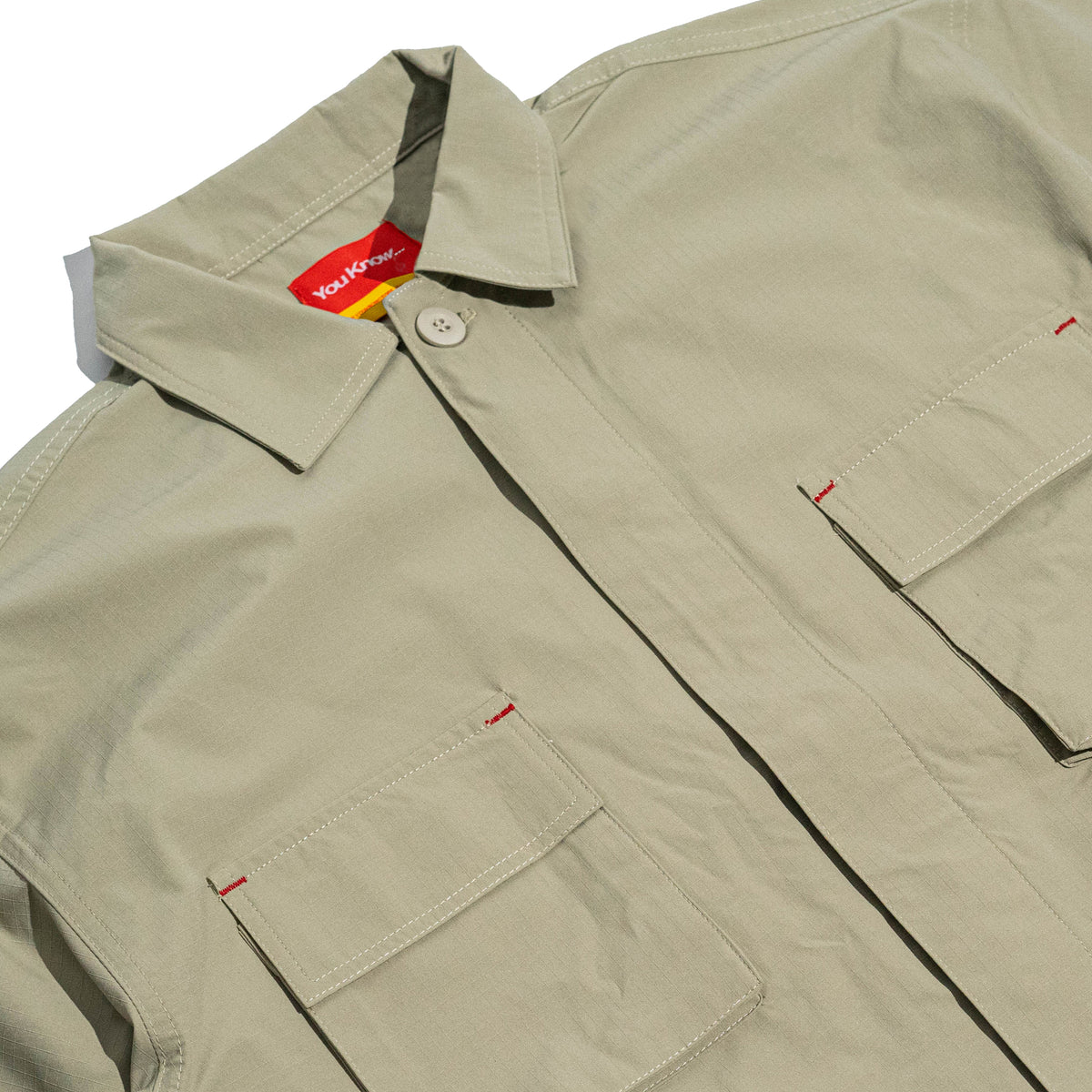 You Know… Ripstop Shirts in Beige
