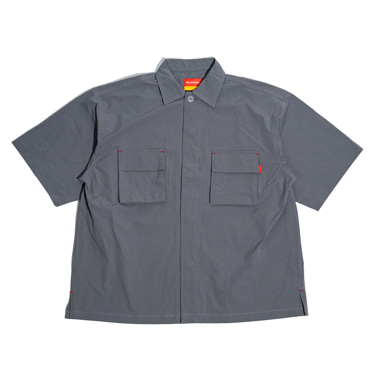 You Know… Ripstop Shirts in Light Grey