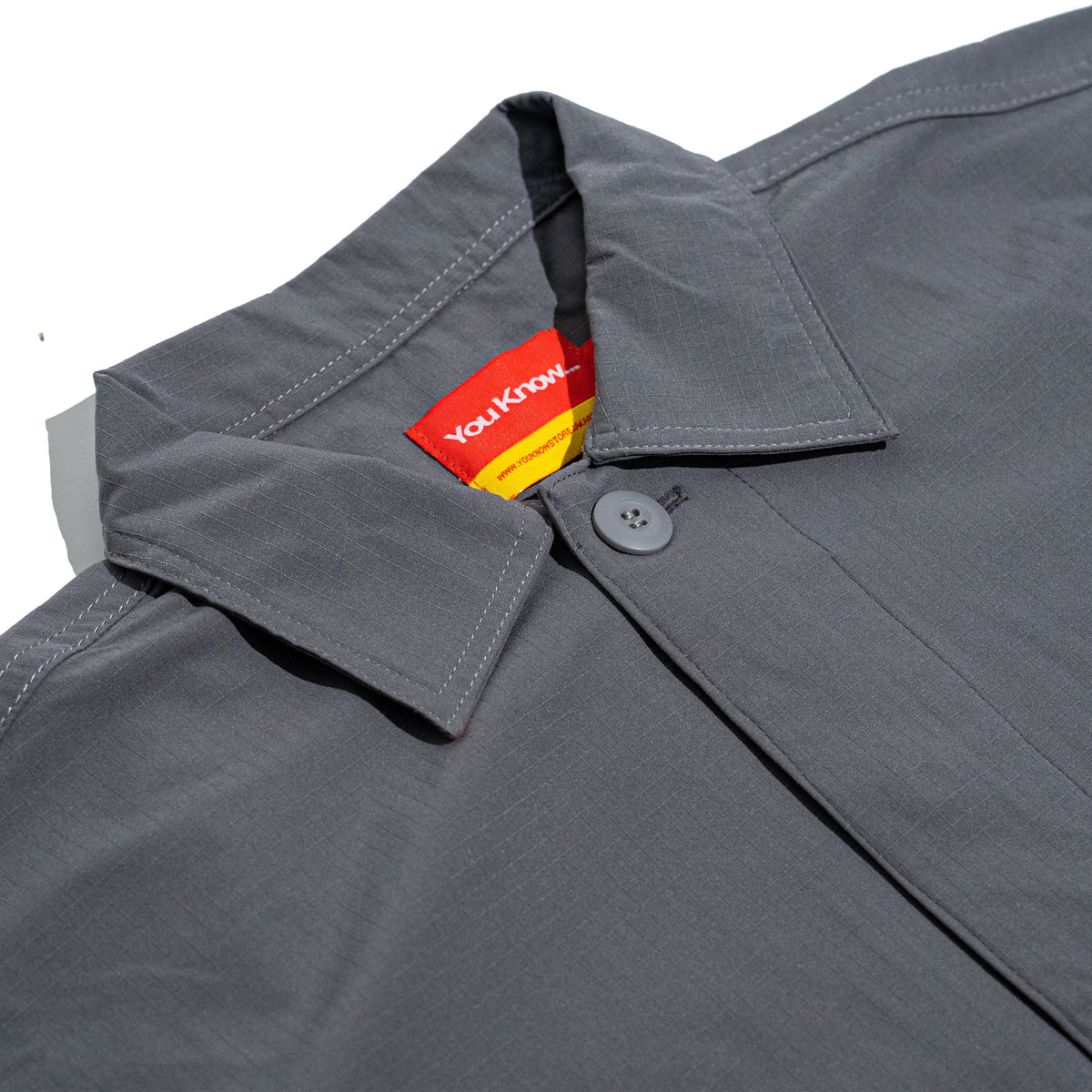You Know… Ripstop Shirts in Light Grey