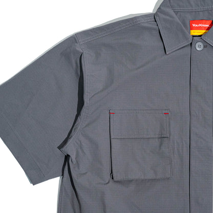 You Know… Ripstop Shirts in Light Grey