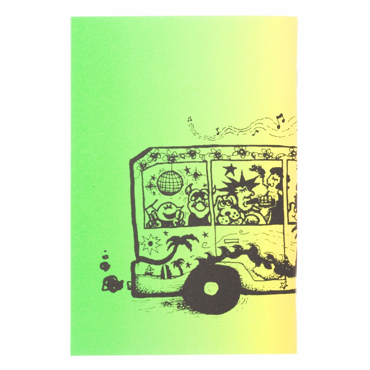 KOMOTRA PARTY BUS ZINE