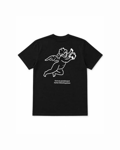 LaP - Home-Listening Plaza Tee - Black