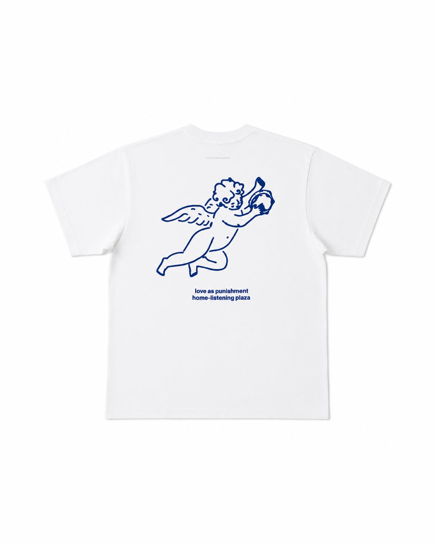 LaP - Home-Listening Plaza Tee - White