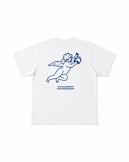 LaP - Home-Listening Plaza Tee - White