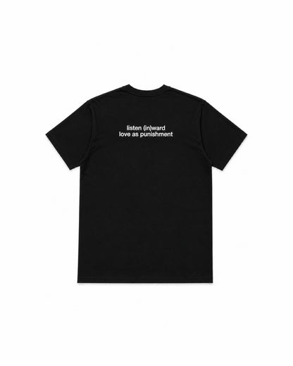 LaP - Listen (in)ward Tee - Black