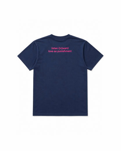 LaP - Listen (in)ward Tee - Navy