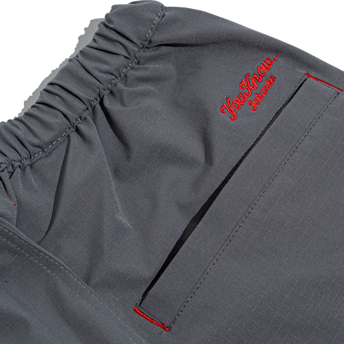 You Know… Ripstop Pants in Light Grey