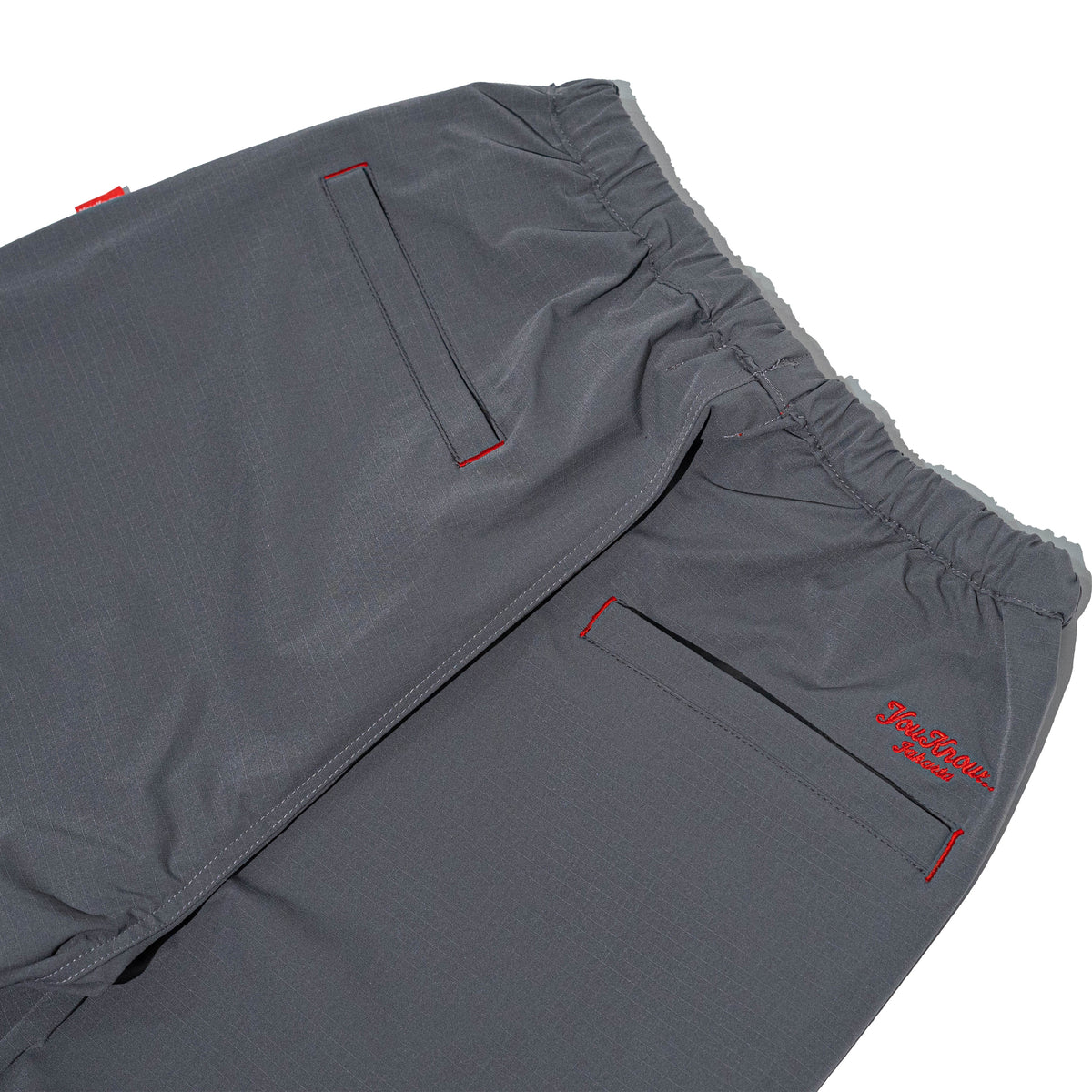 You Know… Ripstop Pants in Light Grey