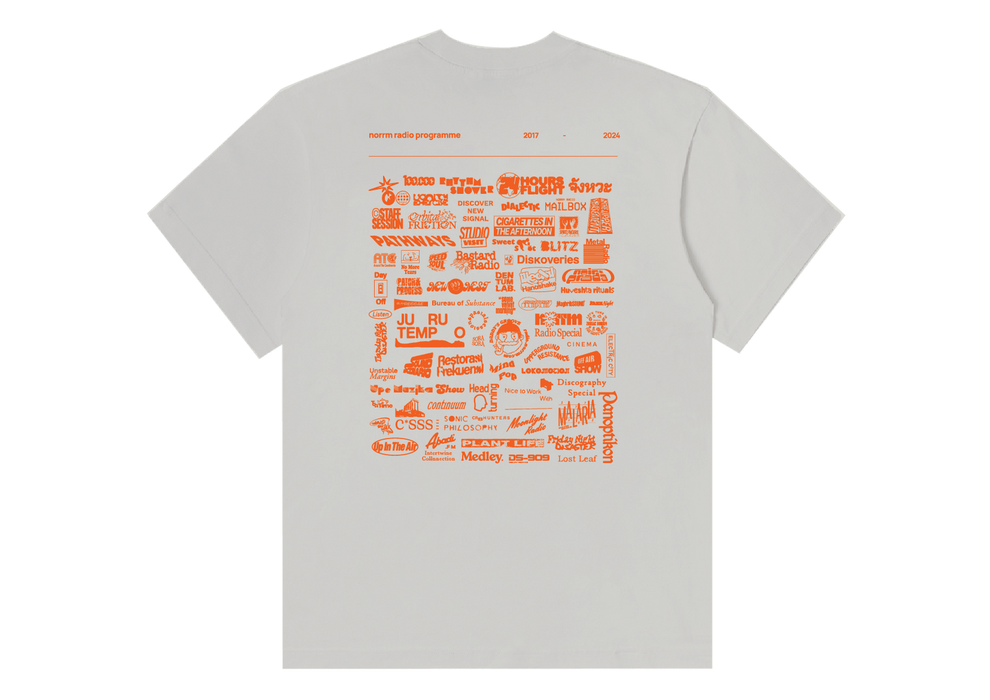 Norrm Radio Programme Tees