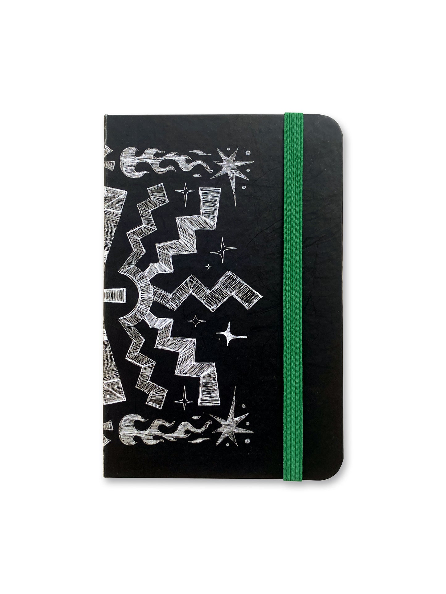 Alphabad Lit Up Notebook Green
