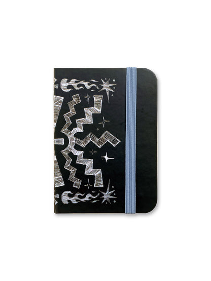 Alphabad Lit Up Notebook Blue