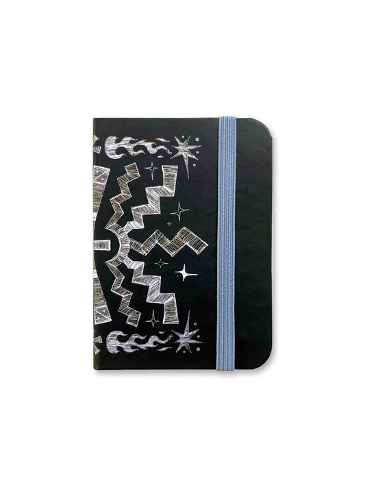 Alphabad Lit Up Notebook Blue