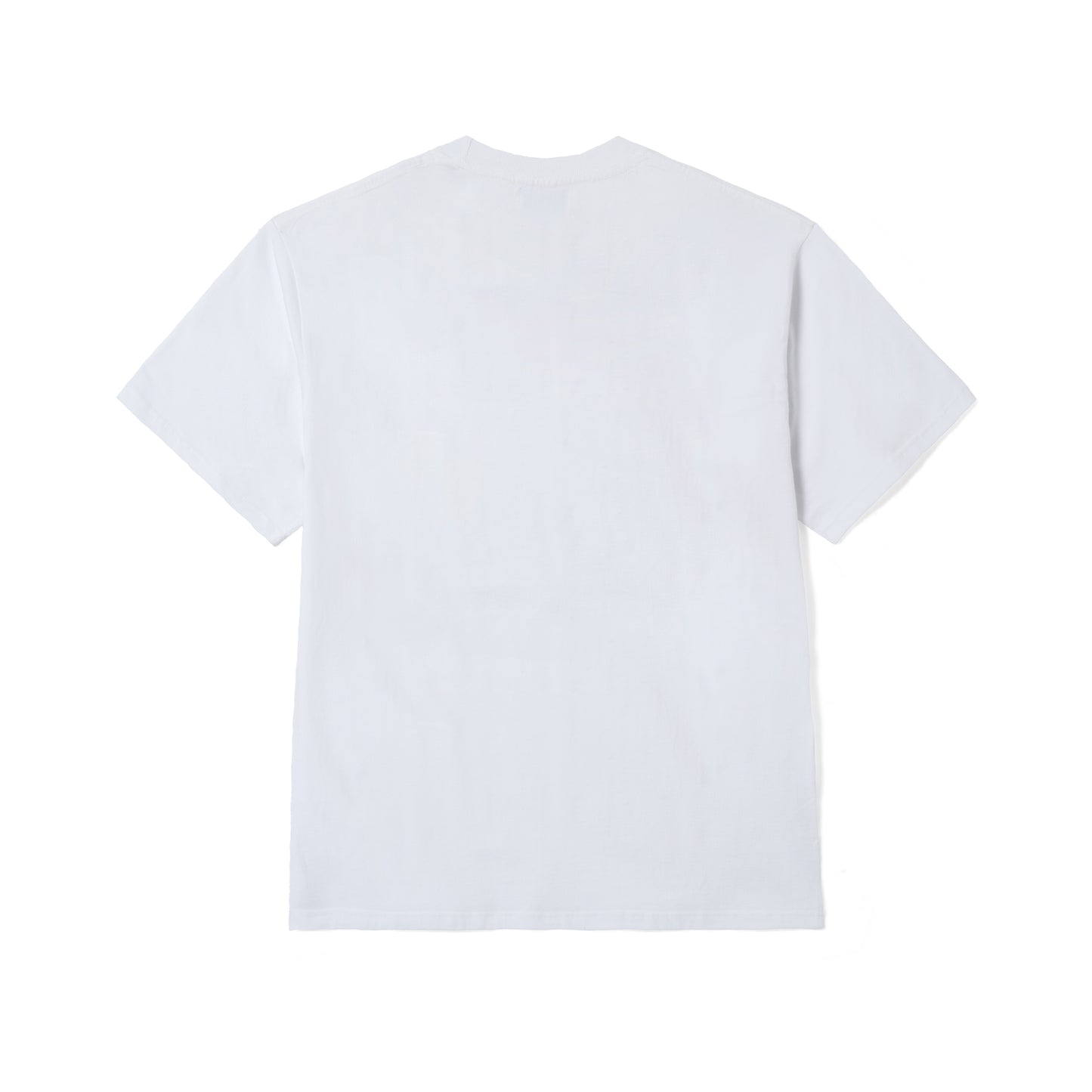 Ride on, Ride Long Tee in White Front Print