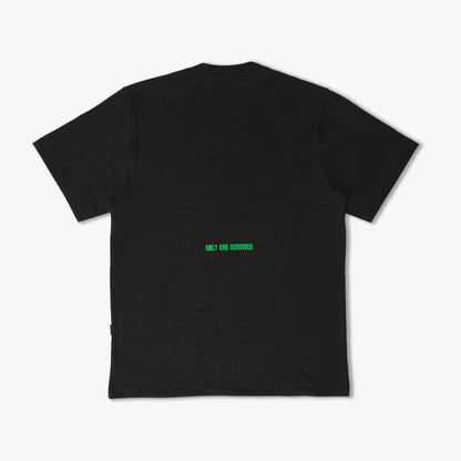 Halftone Logo Tee Black