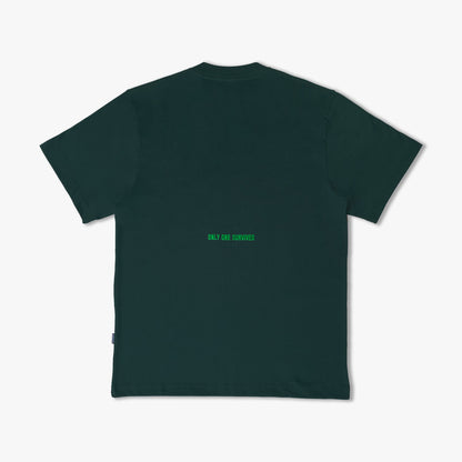 Halftone Logo Tee Green