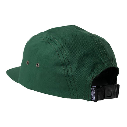 Rubber Logo Five Panel Green