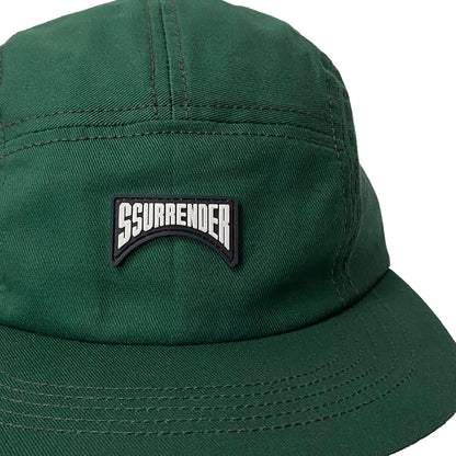 Rubber Logo Five Panel Green
