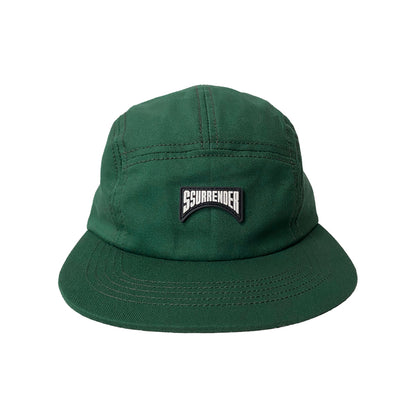 Rubber Logo Five Panel Green