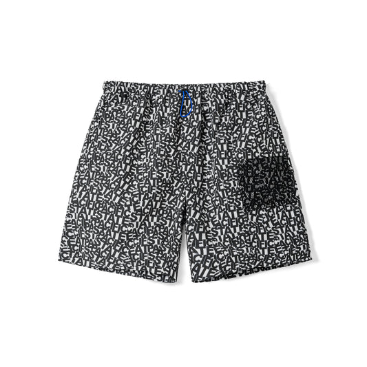 STACKED MESH POCKET SHORT