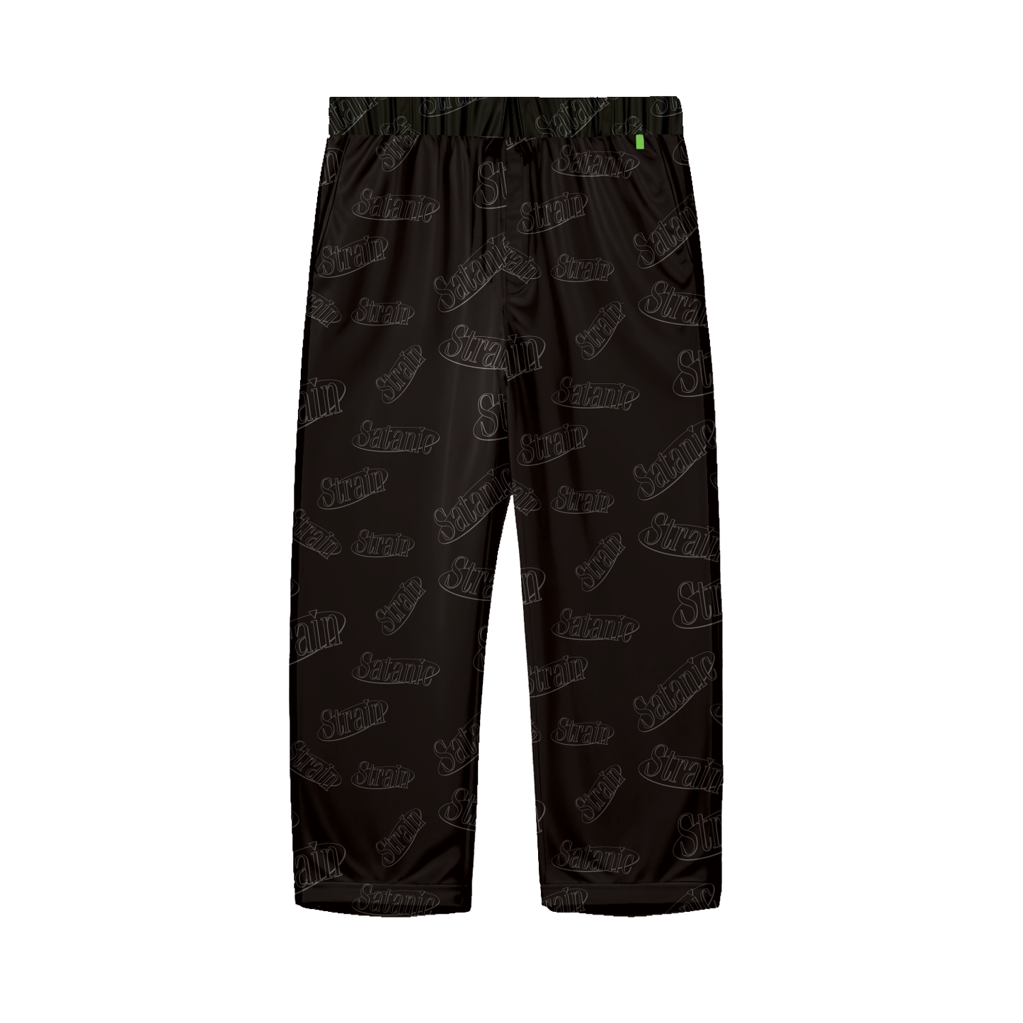 Satanic Relax Pants in Black