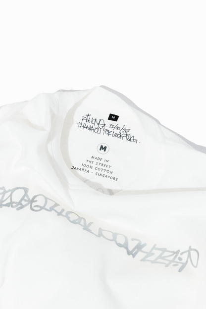 Raw believe tee 01 White