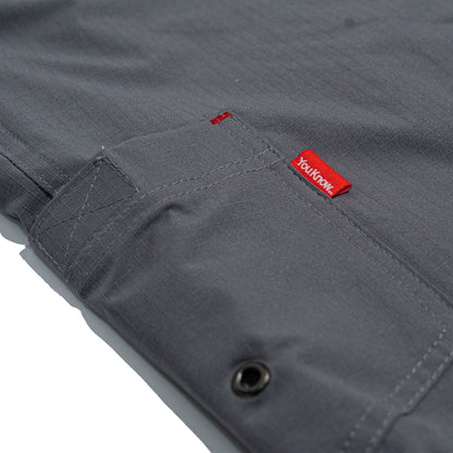 You Know… Ripstop Shorts in Light Grey