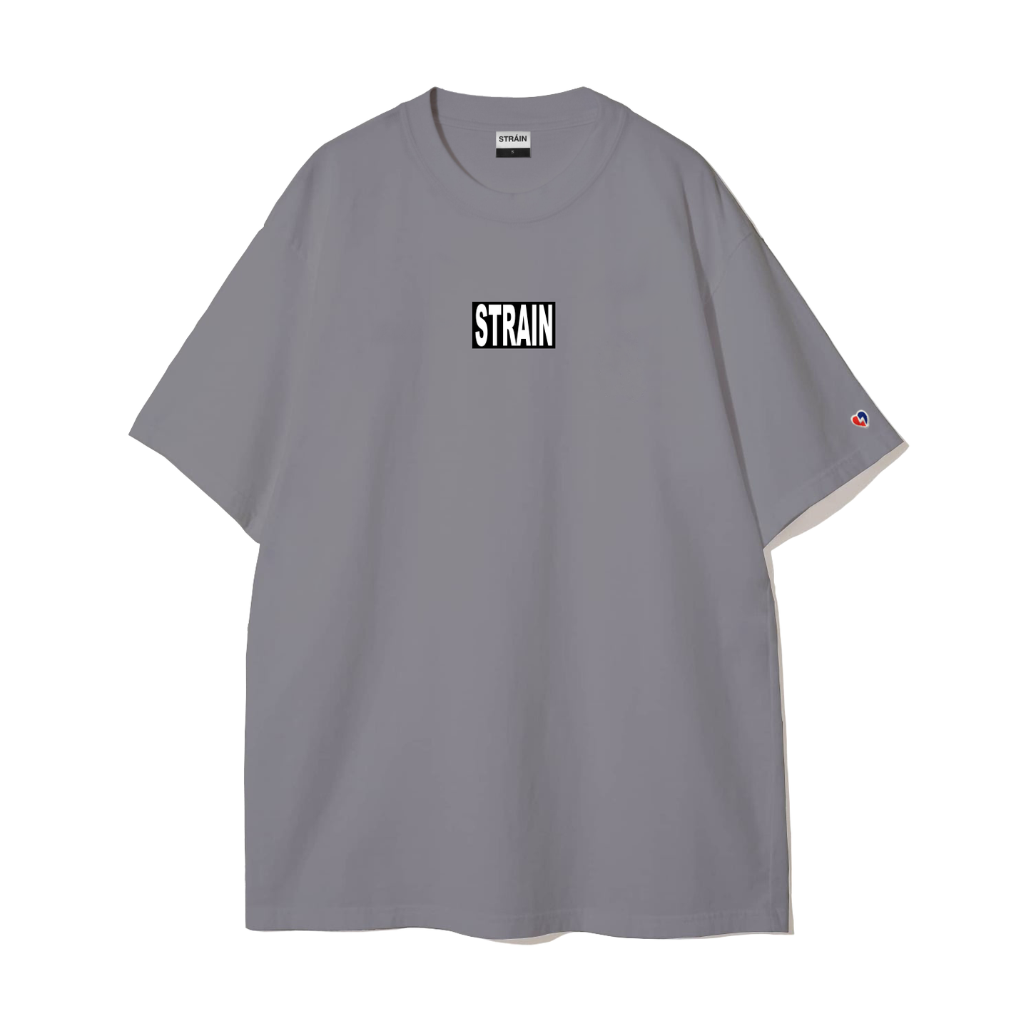 Slap Logo Tee in Grey