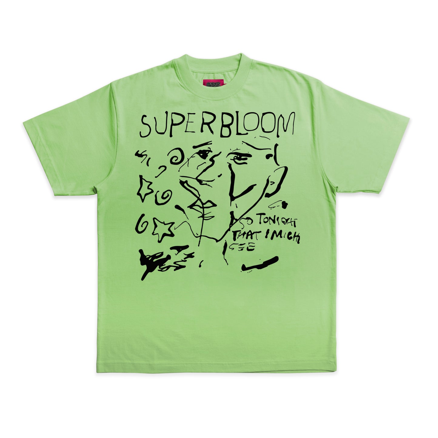 So Tonight Tee in Light Green