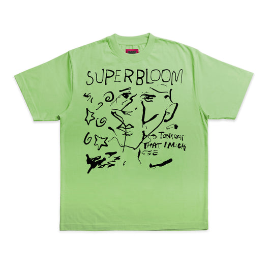 So Tonight Tee in Light Green