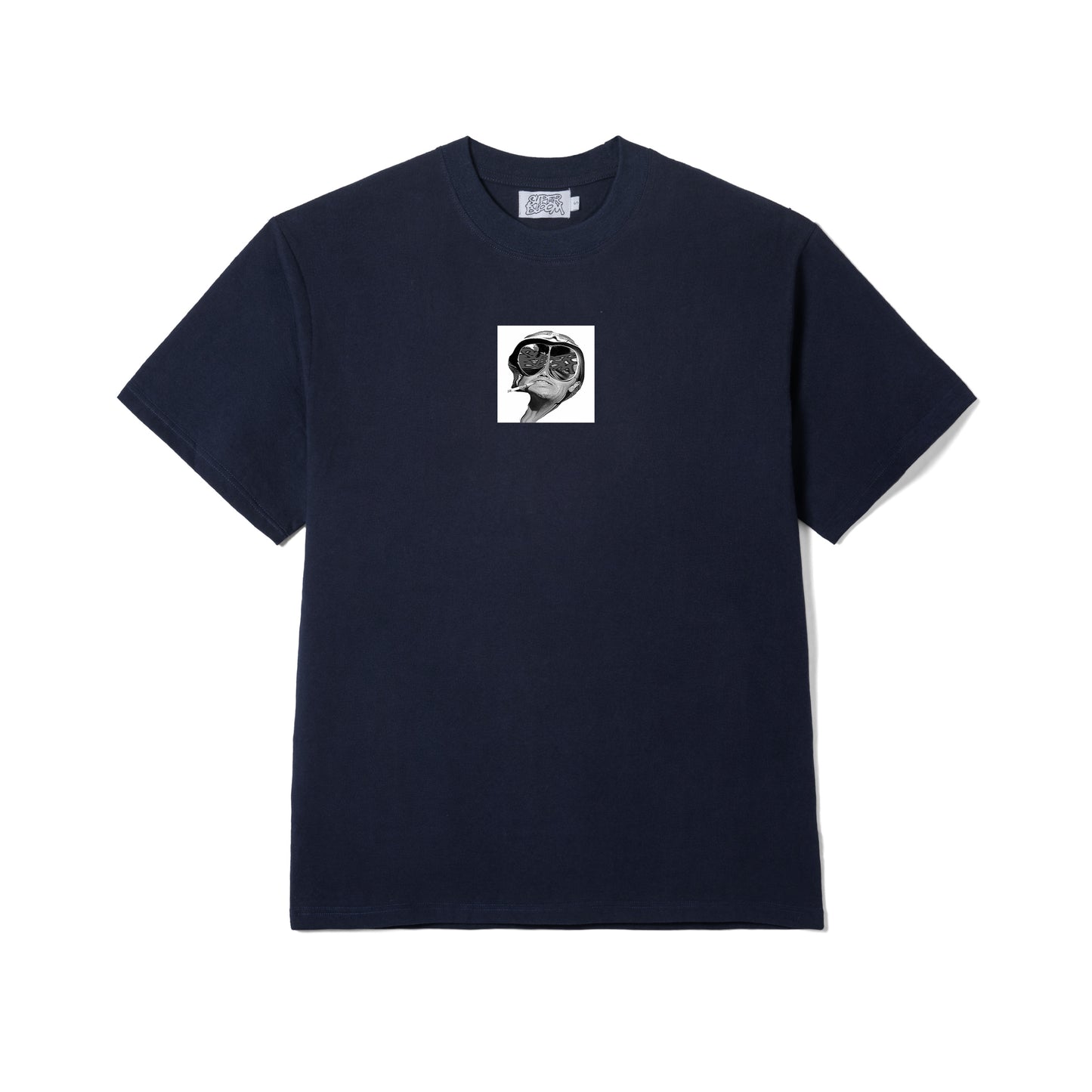 TAKE THE RIDE SS TEE IN NAVY