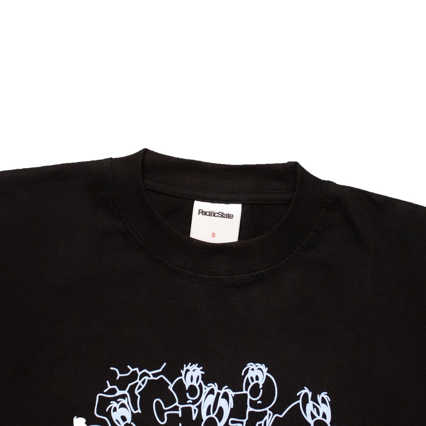 AKI YAMAMOTO TEE BLACK