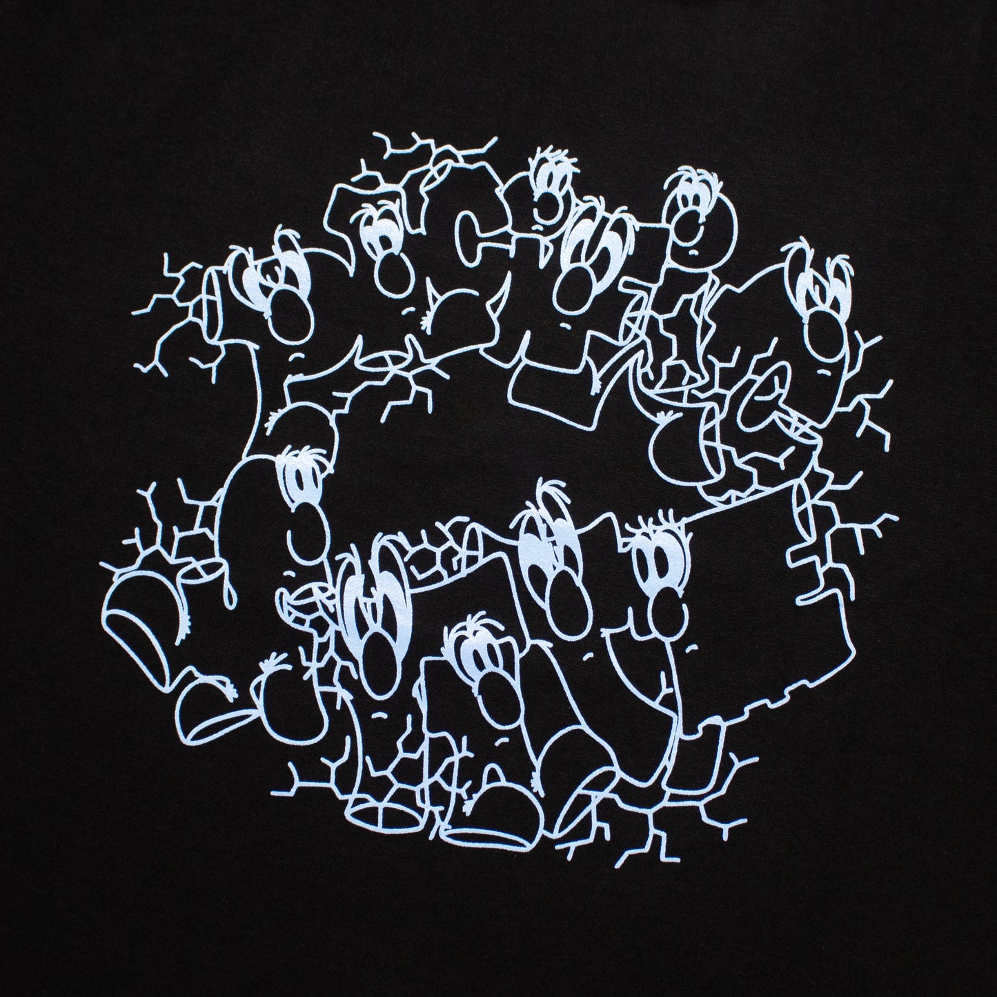 AKI YAMAMOTO TEE BLACK