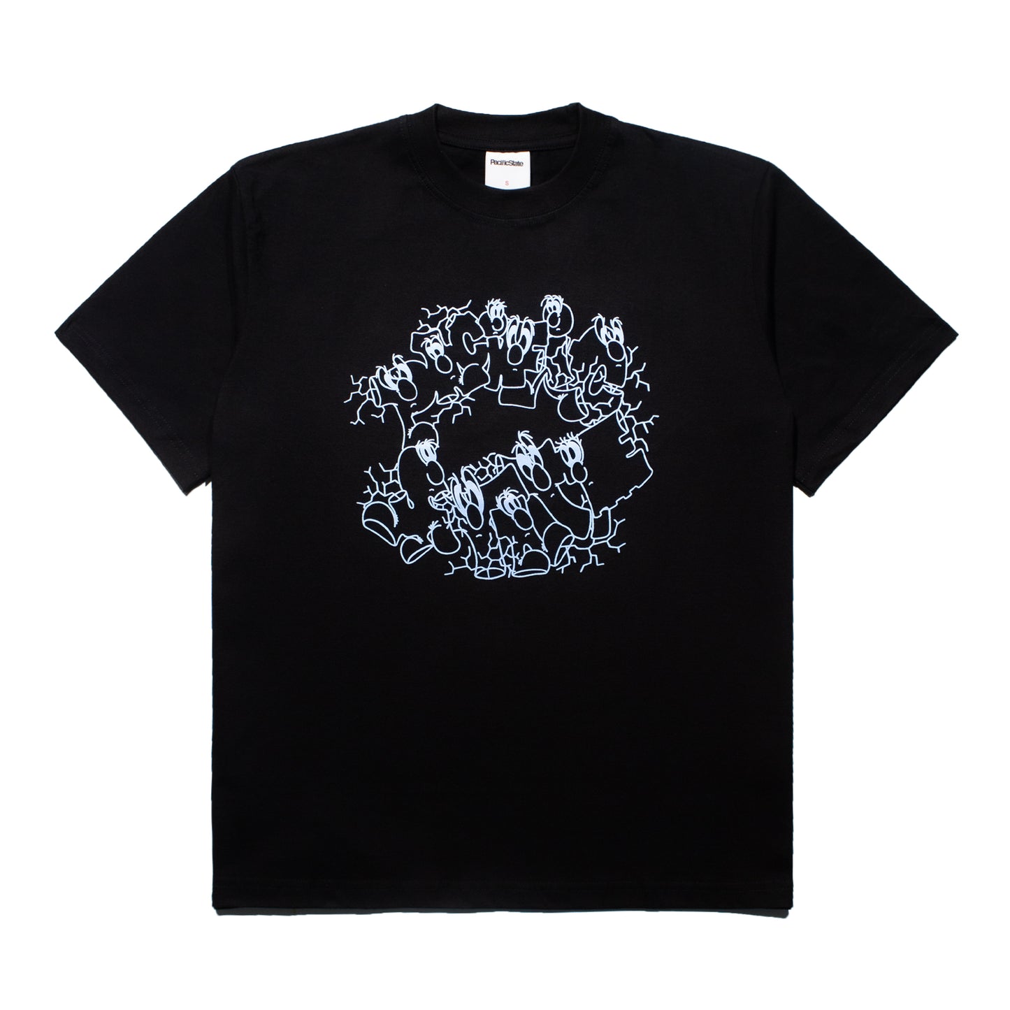 AKI YAMAMOTO TEE BLACK
