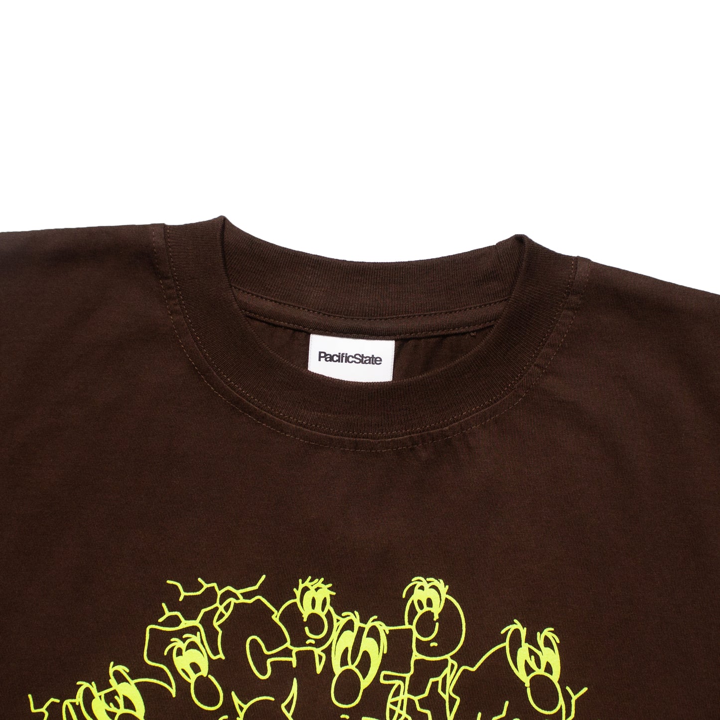 AKI YAMAMOTO TEE BROWN