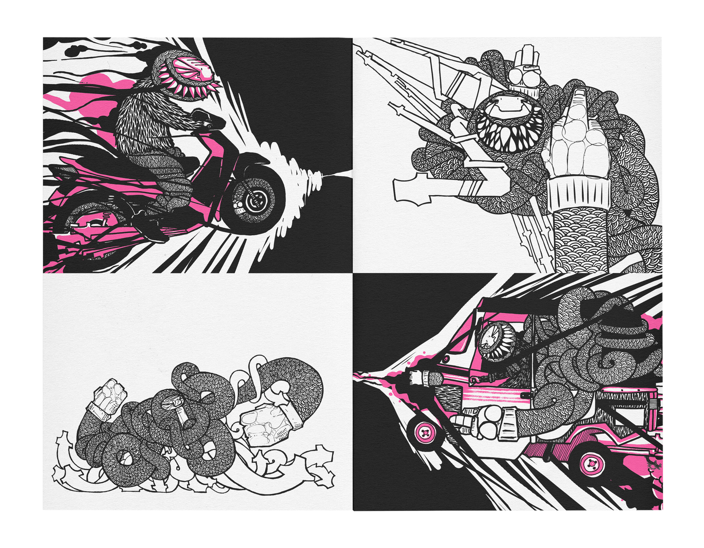 The Evolution Will Not Be Televised : Sketches by Darbotz ( 2005-2025), Author : Darbotz