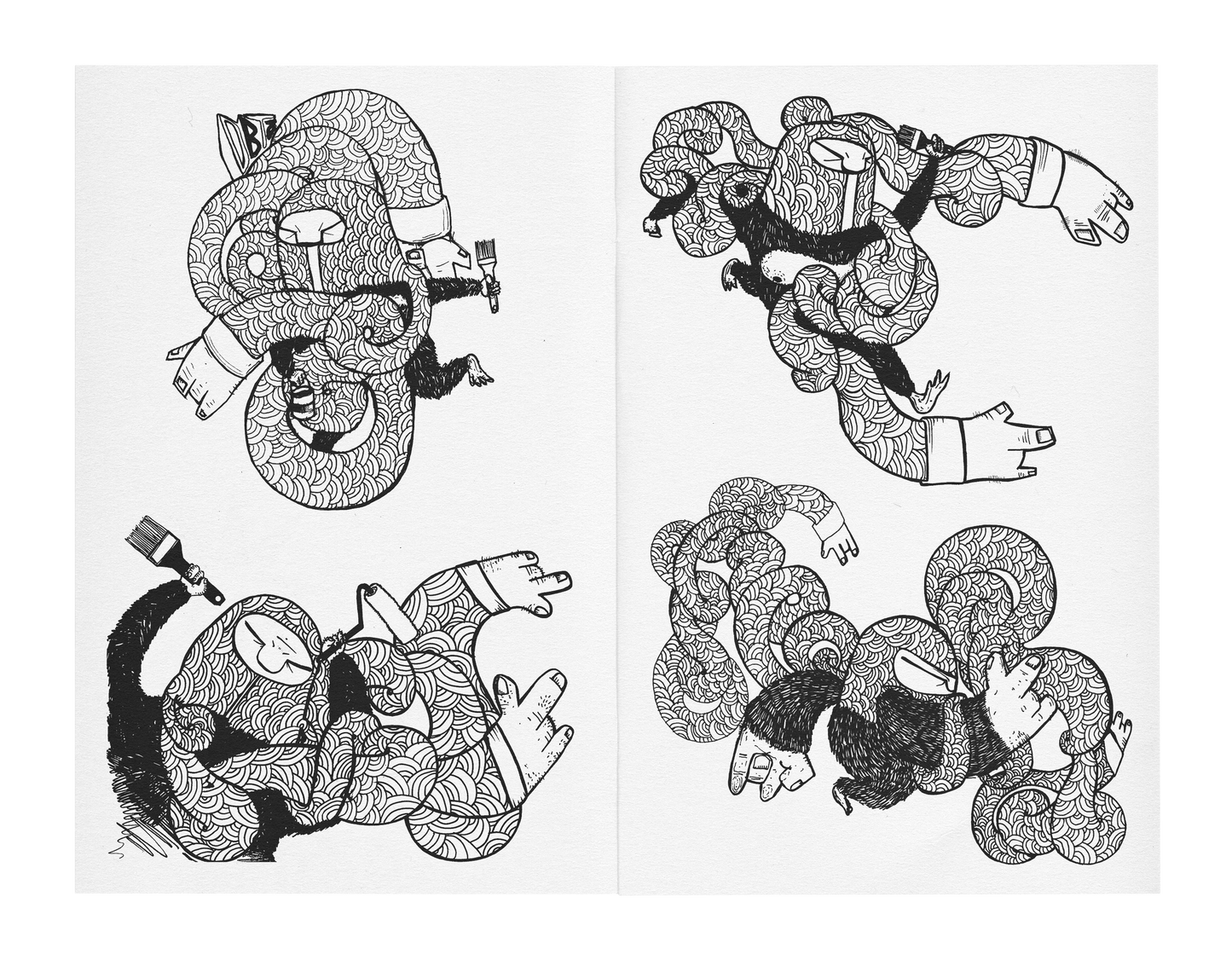 The Evolution Will Not Be Televised : Sketches by Darbotz ( 2005-2025), Author : Darbotz