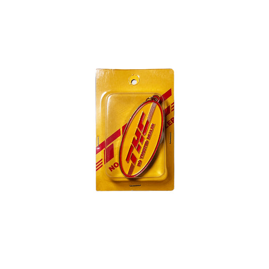 Logo Oval Enamel Keychain