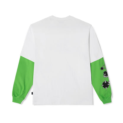 You Know... Dodie Sadat Wrecking Balls Tee White Green