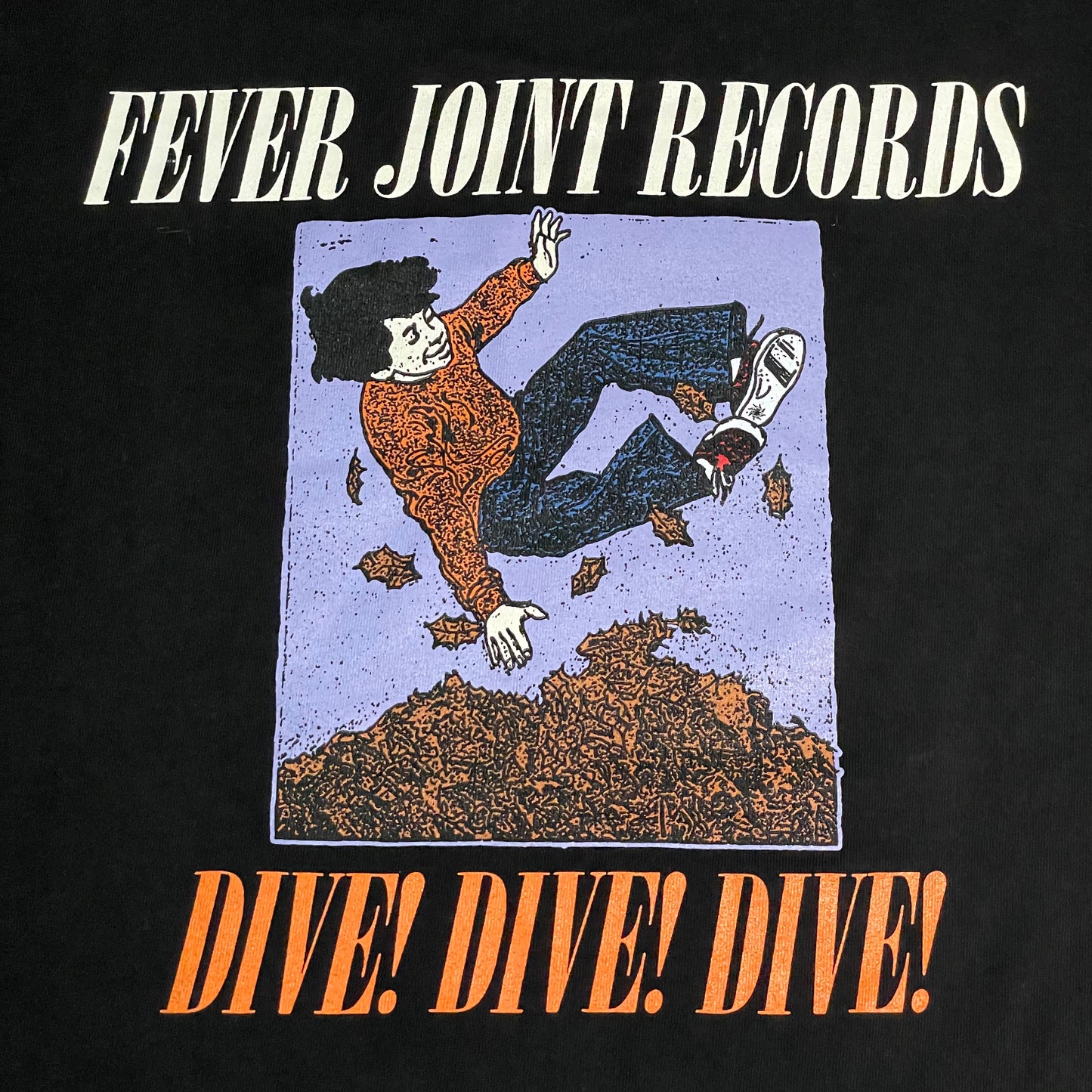 Fever Joint Recs Dive Tee in Black