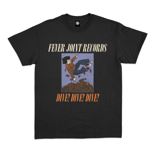 Fever Joint Recs Dive Tee in Black